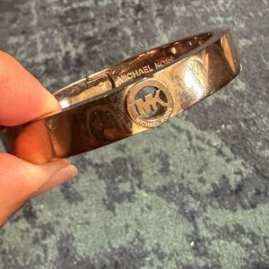 Michael Kors gold bangle bracelet